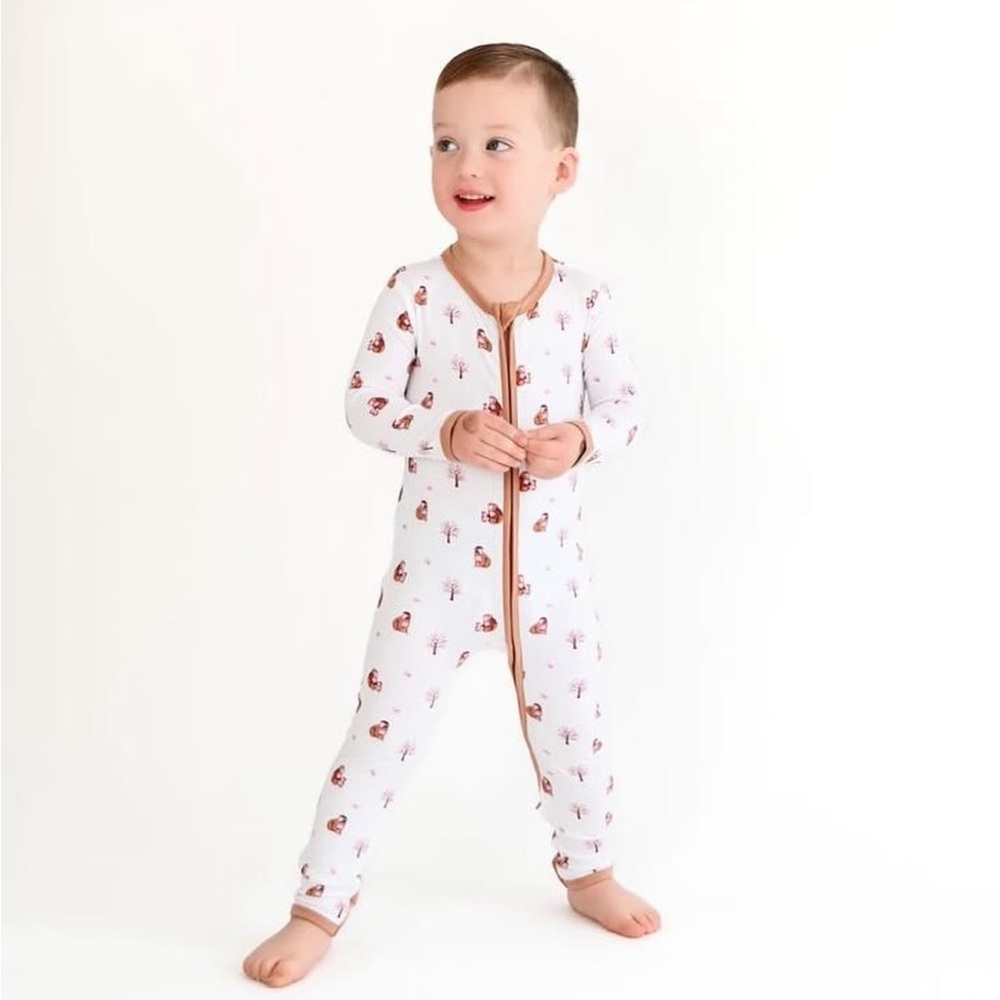 Bubble Baby Monkey Print
